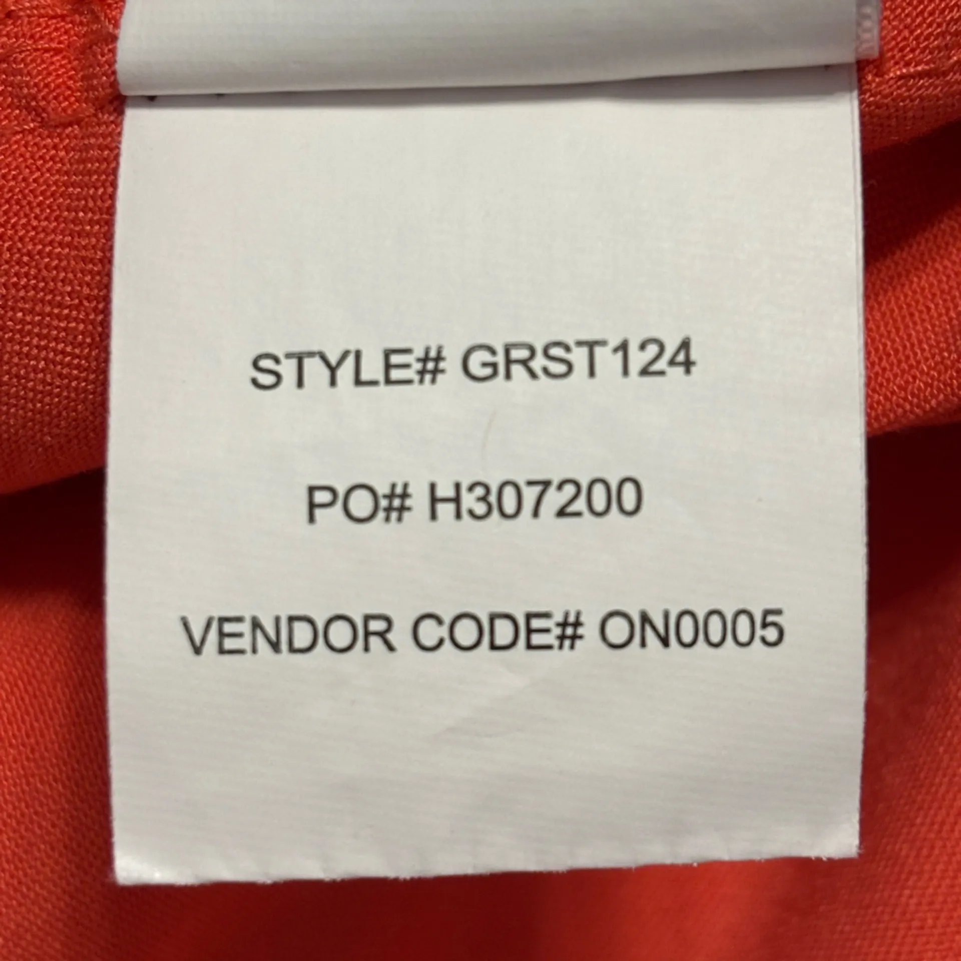 Grey's Anatomy V-Neck Short Sleeve scrub Top in Coral/orangish. Size Medium. - Image 12