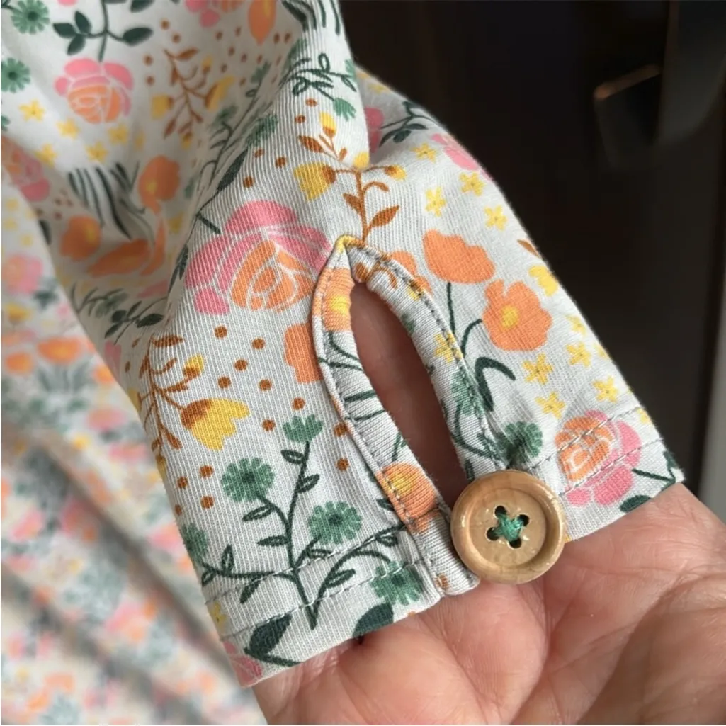 EUC Matilda Jane X Joanna Gaines Down on the Farm Floral Dress Size Large - Image 4