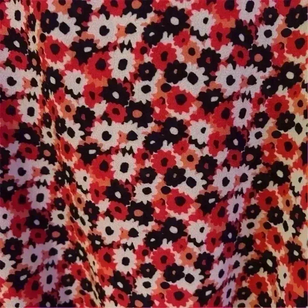 Michael Kors Women's Floral Peasant Blouse Multicolor Size M - Image 12