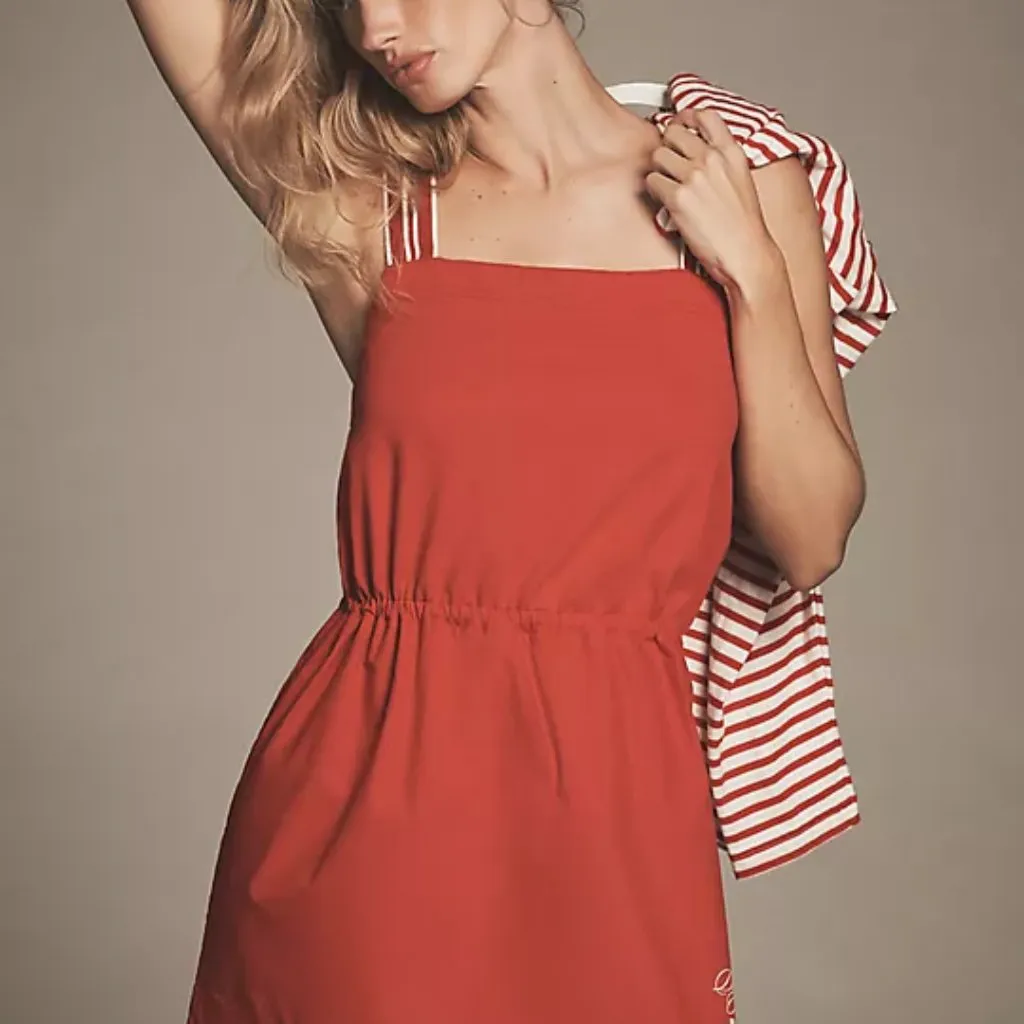 Anthropologie Daily Practice Passing Shot Sleeveless Mini Dress (New Red) - Image 2