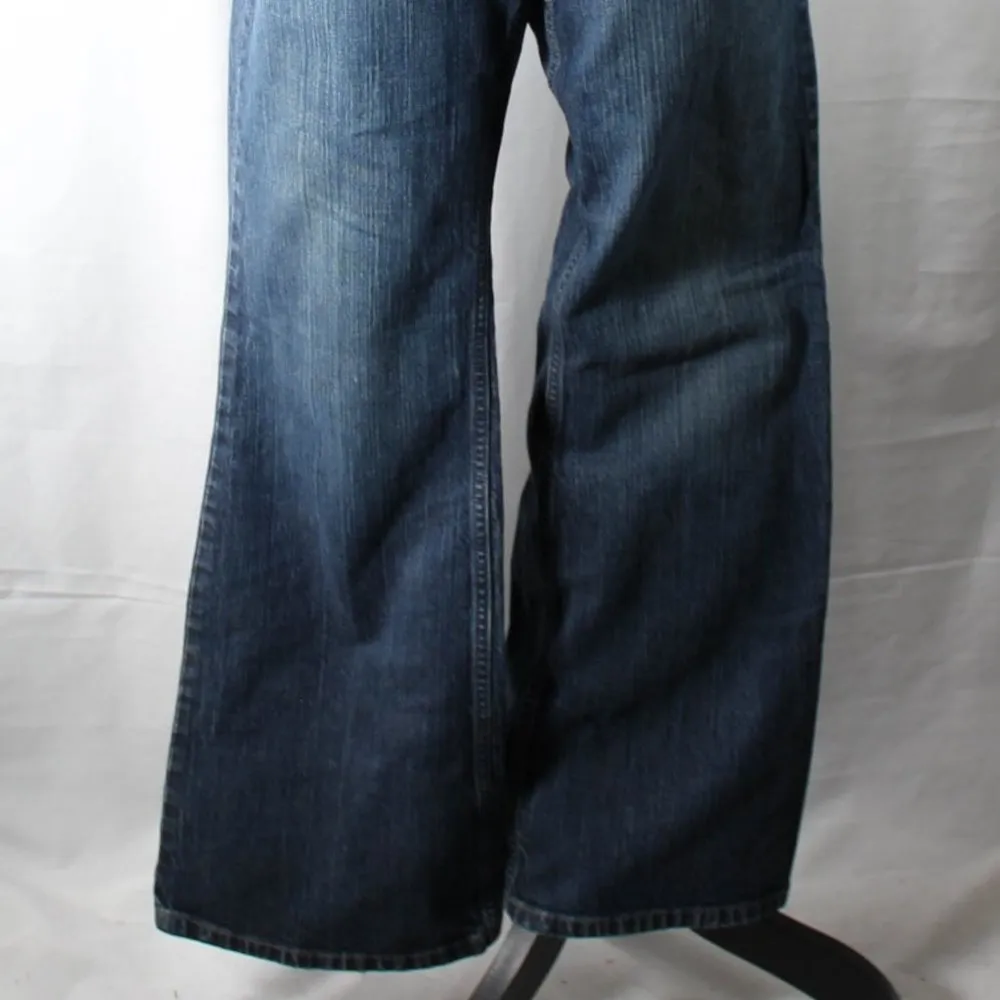 Vintage Y2K Classic Flare Jean Casual Juniors Size 12 Mid Low Rise Waist - Image 2
