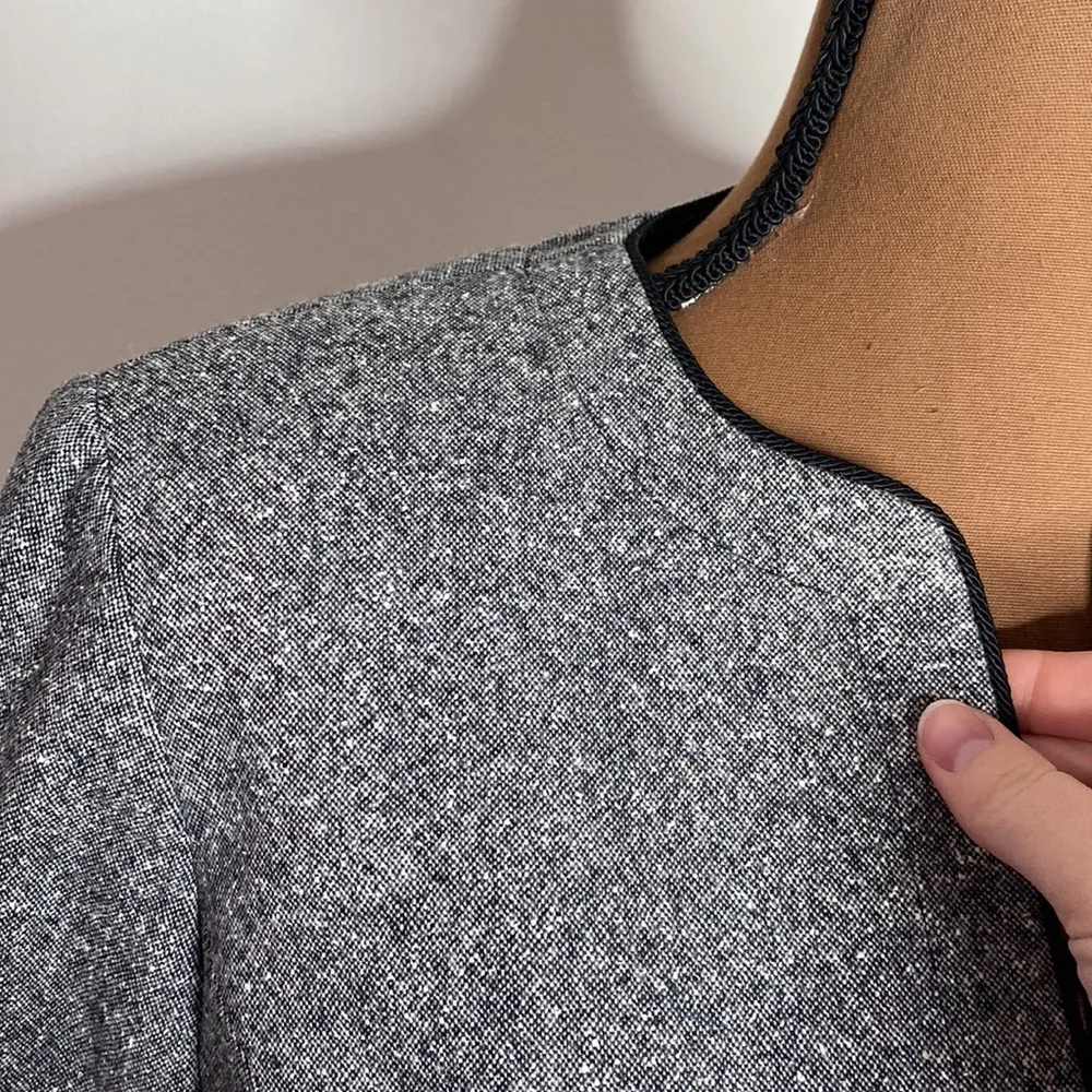 Pendleton vintage wool silk three button piped single breasted blazer size 8P - Image 7