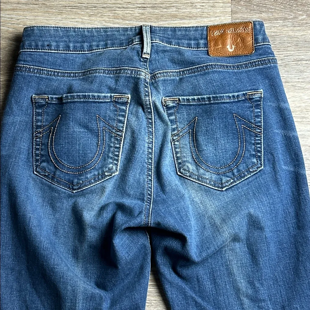 True Religion Curvy Skinny Big T Jennie Jeans Size 27 - Image 8