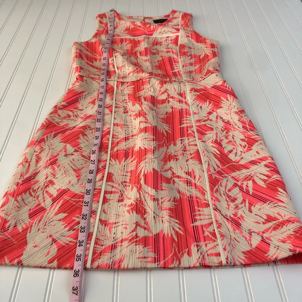 J. Crew Neon Sun-faded Tropical Sheath Dress in Pink Palm Floral - Image 12