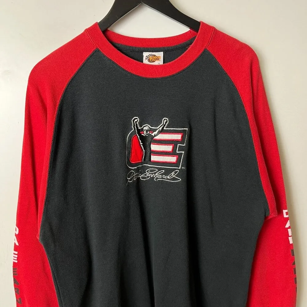 Dale Earnhardt Winner's Circle Long Sleeve NASCAR Shirt XL Vintage Unisex Fit Red - Image 10