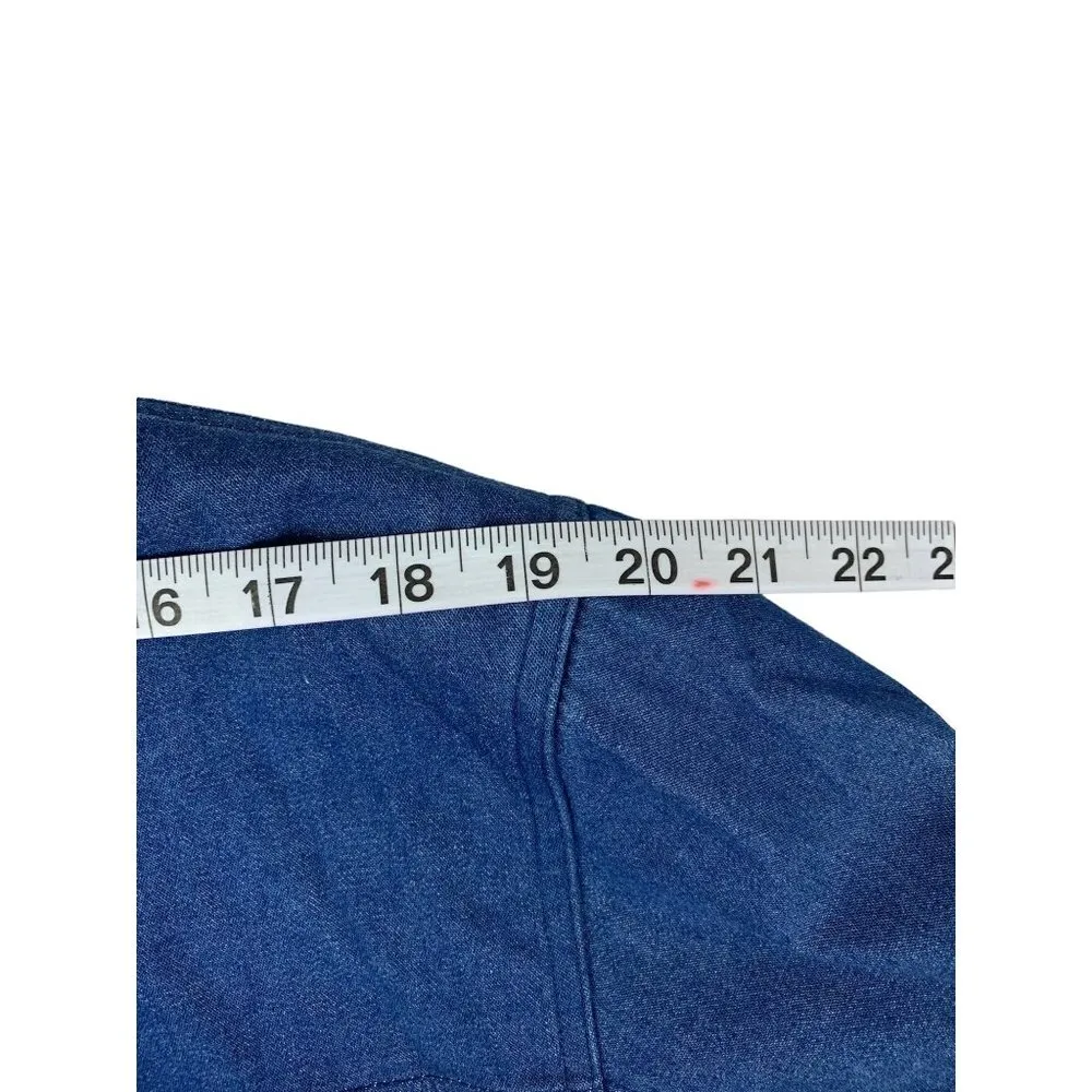 Alfred Dunner Women's Floral Denim Jacket - Image 5