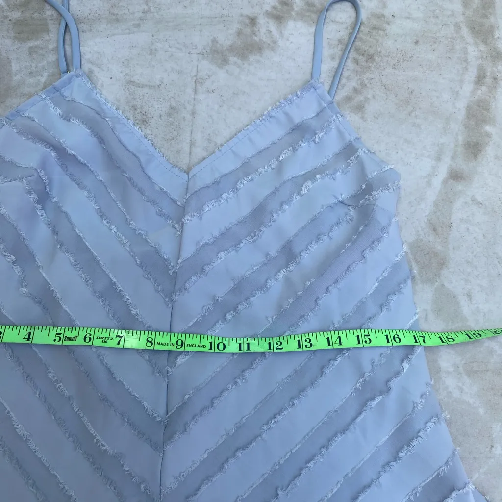 Free people Intimately cami tank v neck textured fringe - Image 9