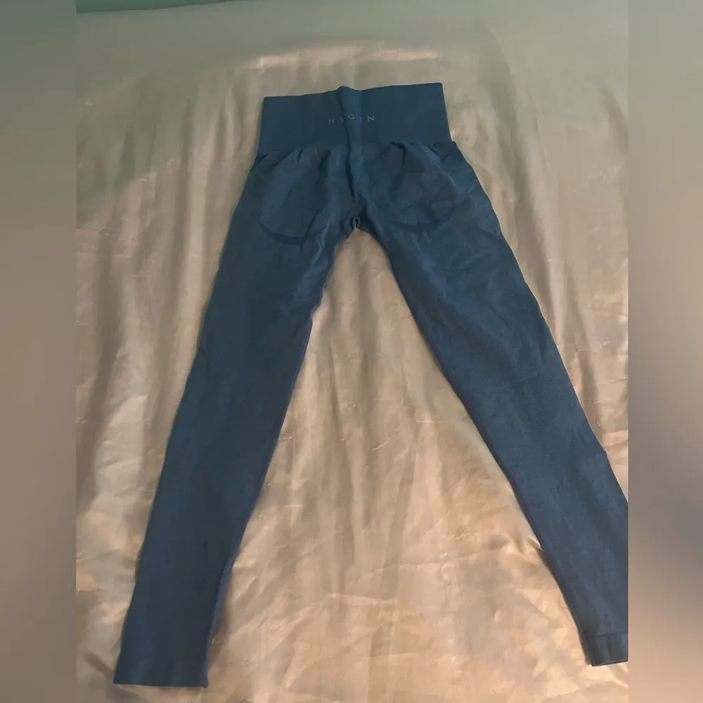 Blue small workout leggings - Image 2