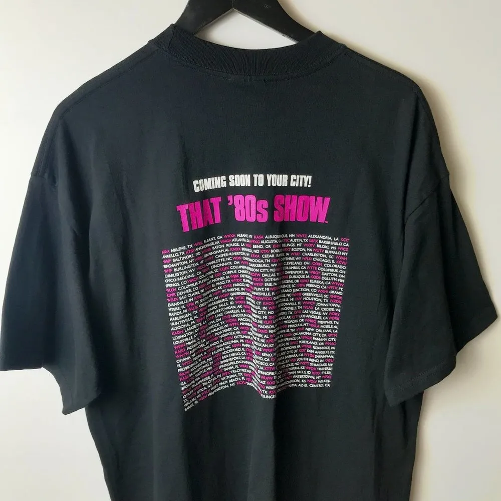 Vintage Y2K That '80s Show T Shirt Black XL Extra Large American Sitcom NEW NWD - Image 16