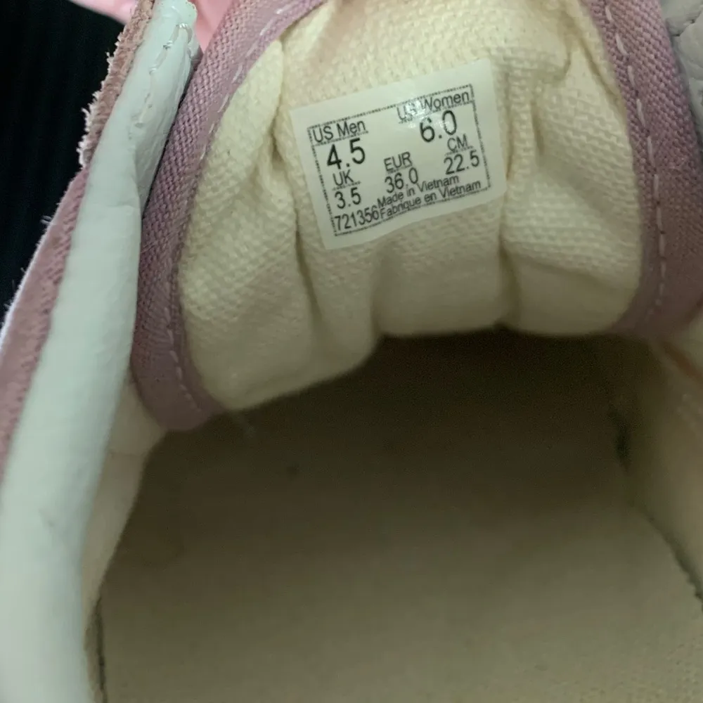 Vans Off the Wall purple and suede sneakers women’s size 6 - Image 5