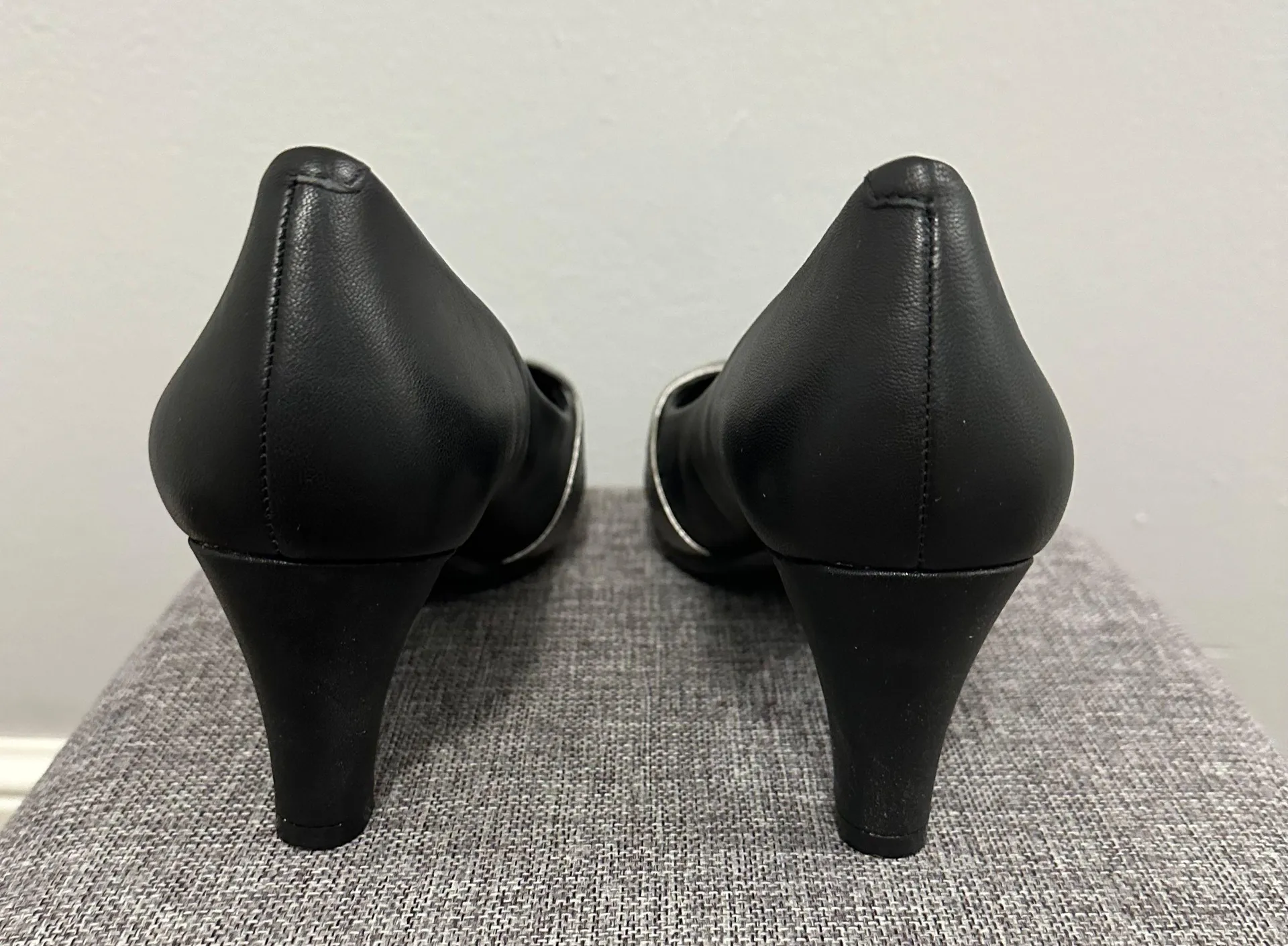 Wide Womens Nerissa Closed Toe Classic Pumps Black Size 8.5 Wide - Image 8