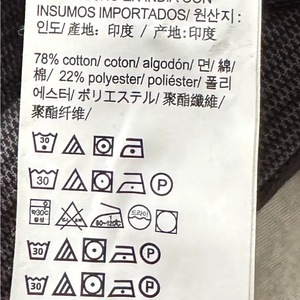 Calvin Klein grey embroidered logo ribbed crewneck long sleeve top, size S gym - Image 4