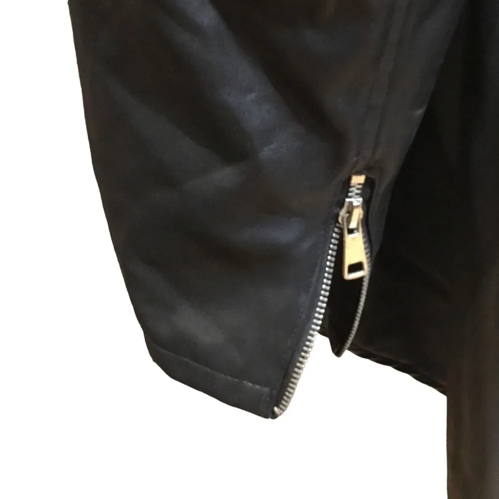 Ashley Stewart Vegan Leather Jacket - Image 4