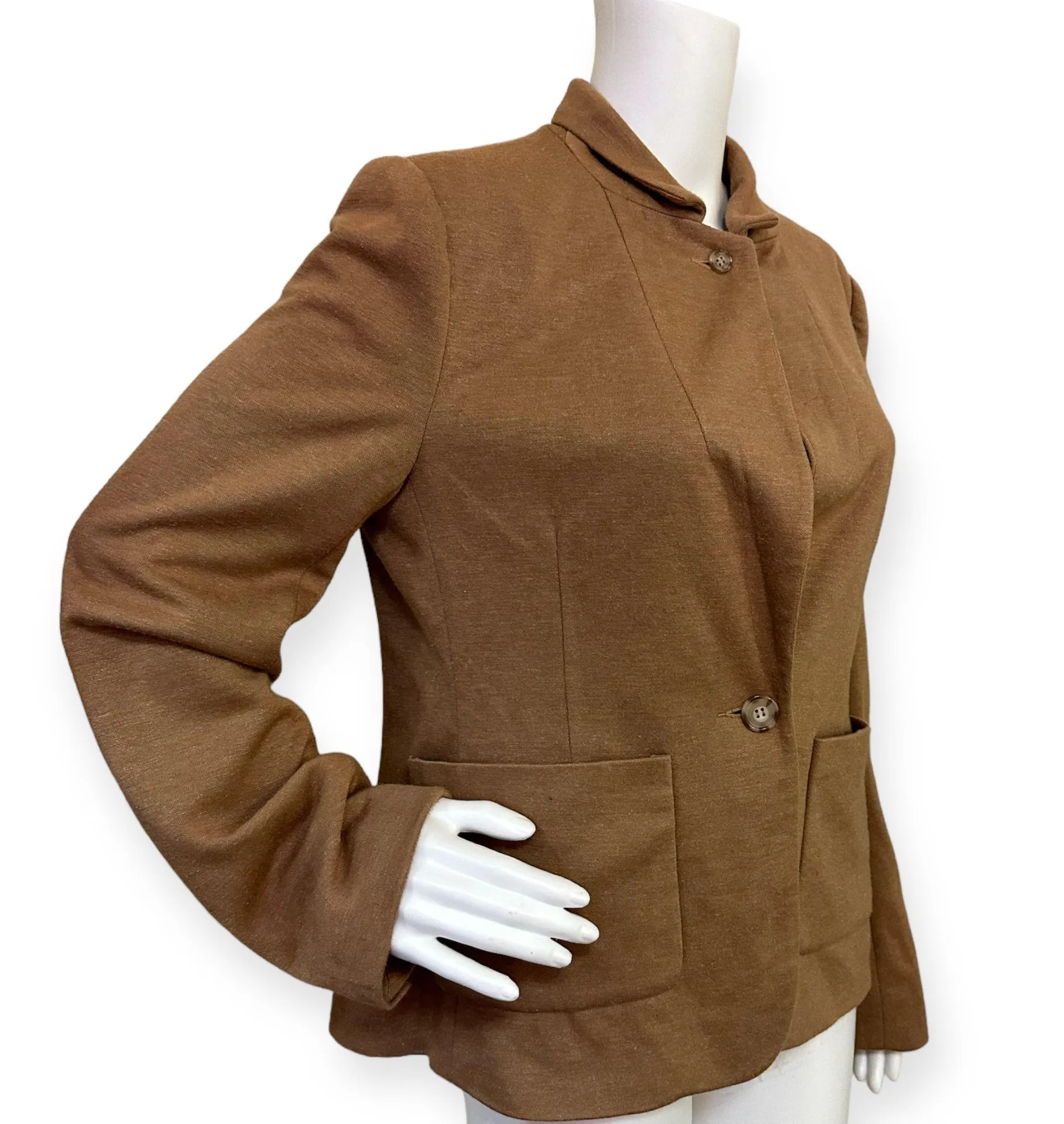 Vintage Costa Blanca Blazer Brown Size M - Image 3