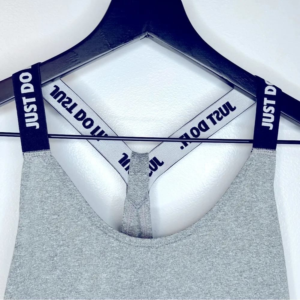 Grey Dry Fit Logo Tank Size S - Image 3