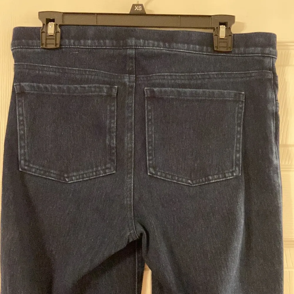 SPANX Jeans size L BNWOT inseam 27” waist 30” elastic please see all photos - Image 3