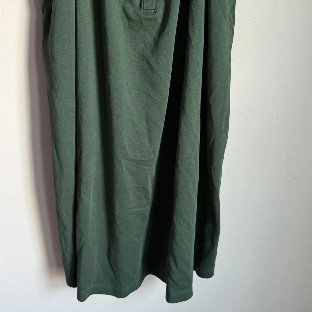 Lake Pima cotton pajama dress Small Green - Image 5