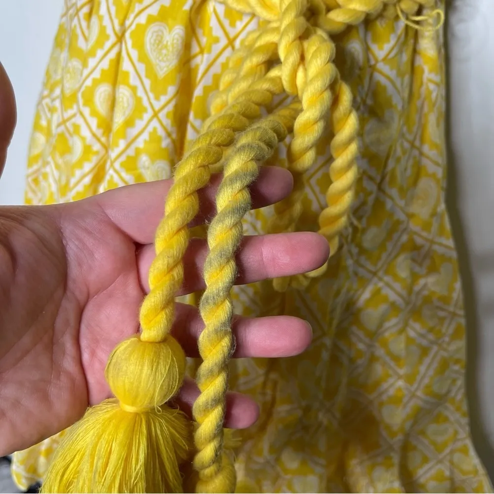 NWT RHODE Casey Dress in Love Lockdown Yellow sz S - Image 10