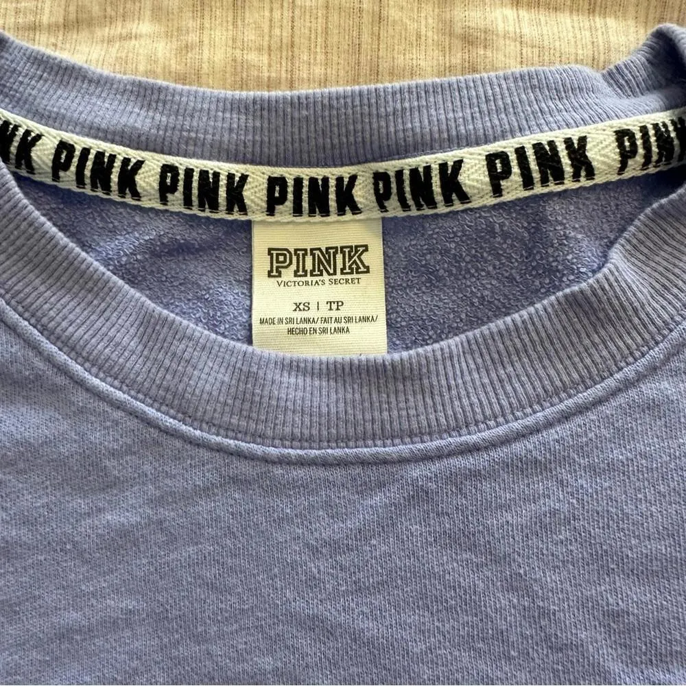 Victoria’s Secret Pink Campus Oversized Long Sleeve Shirt - Image 6