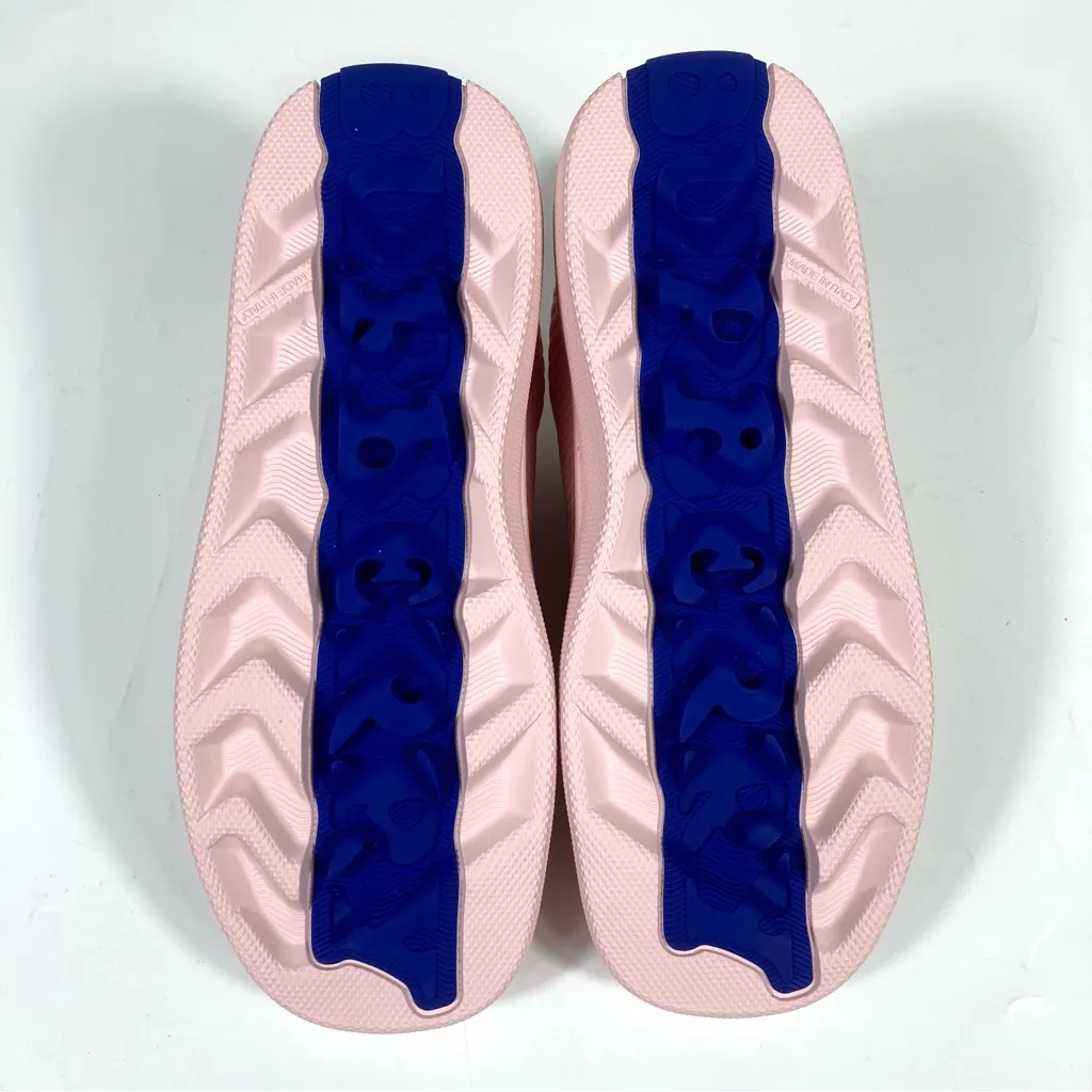 Burberry Knit Low Top Sneakers Cameo Pink Check Size 39 6 UK 9 US NEW - Image 9