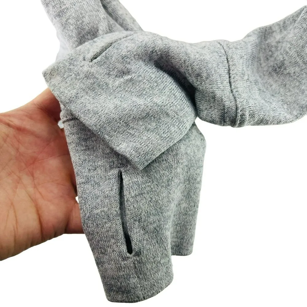 Athleta Post Gray Wrap Cardigan Sweater Marled #347868 Womens Medium - Image 2