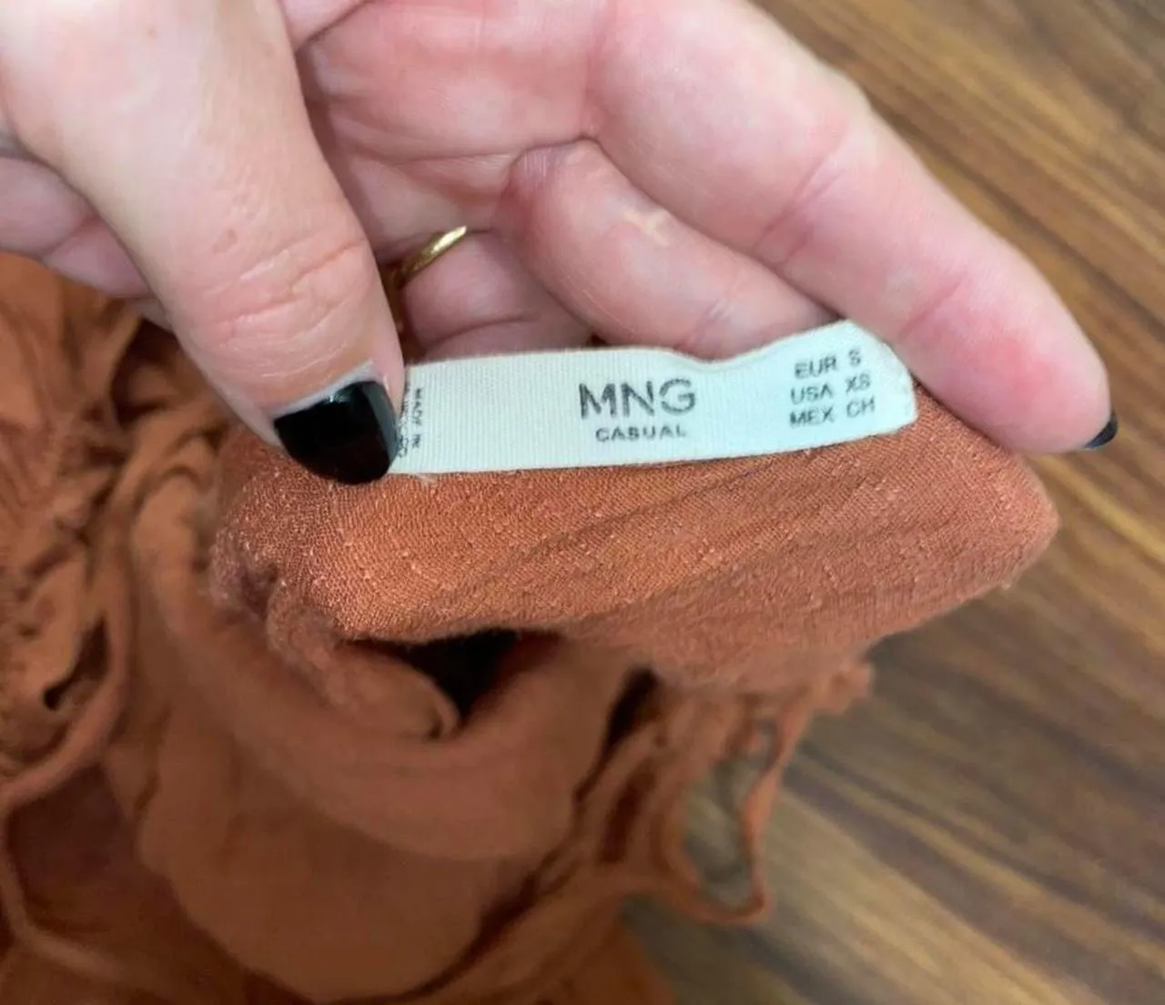 MNG Burnt orange romper - Image 4