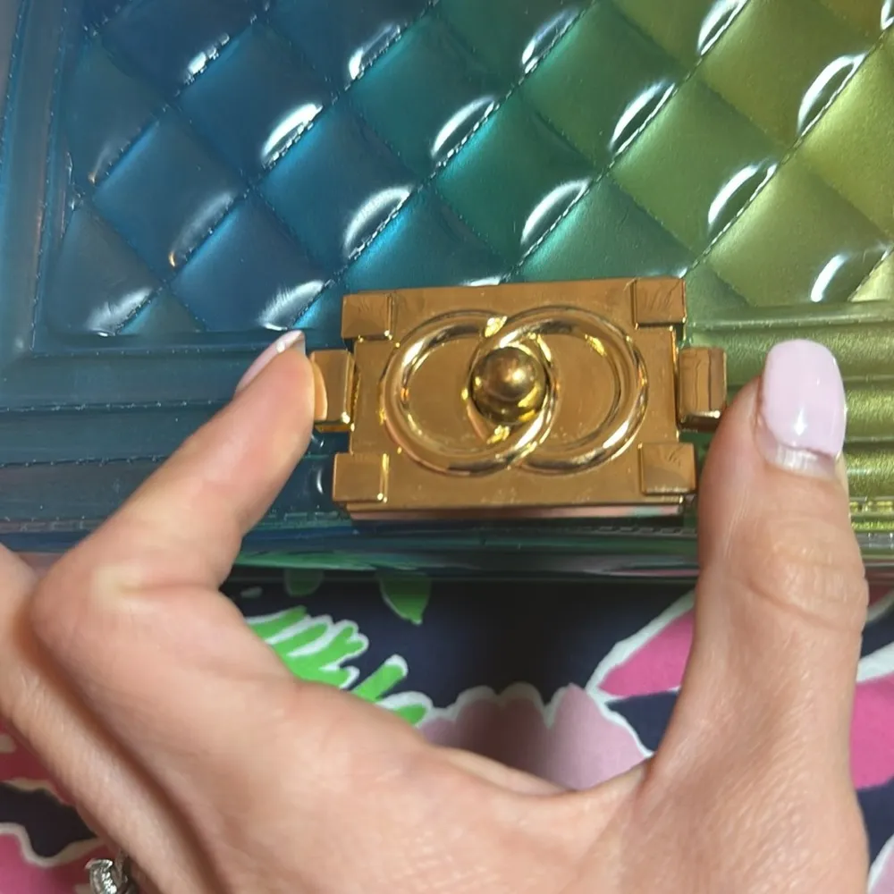 Jelly handbag Green - Image 3