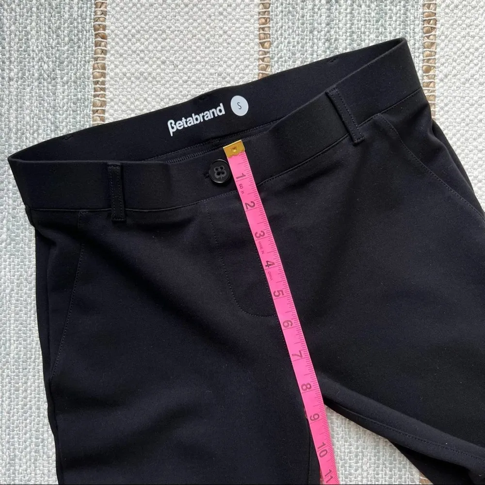 Betabrand Black Boot Cut Classic Dress Pant Yoga Pants Women’s Small - Image 7