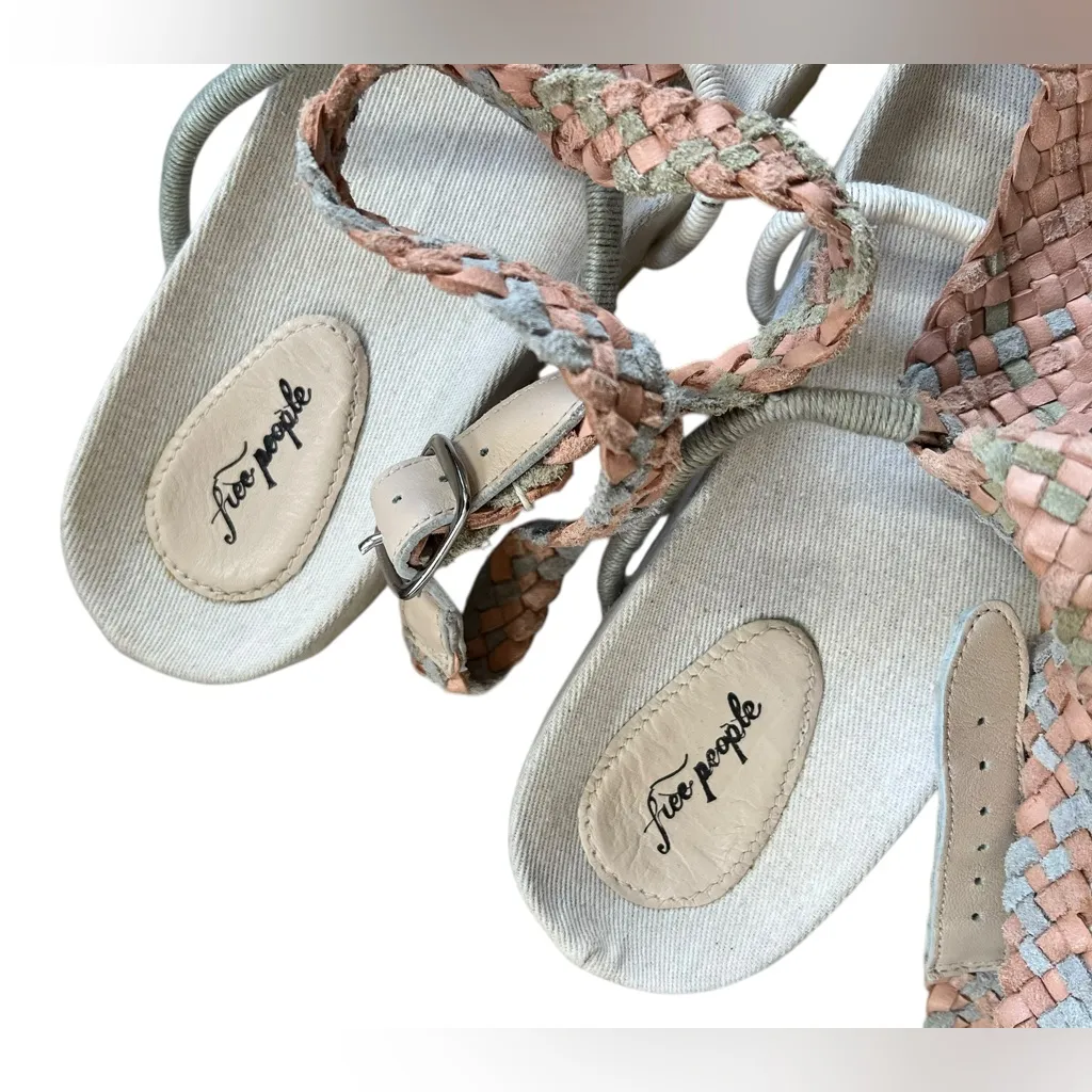 Free People leather Denali sandals size‎ 37 - Image 5