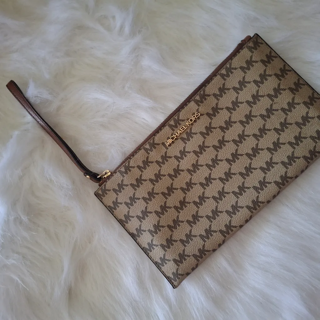 Michael Kors  Brown Wristlet - Image 2