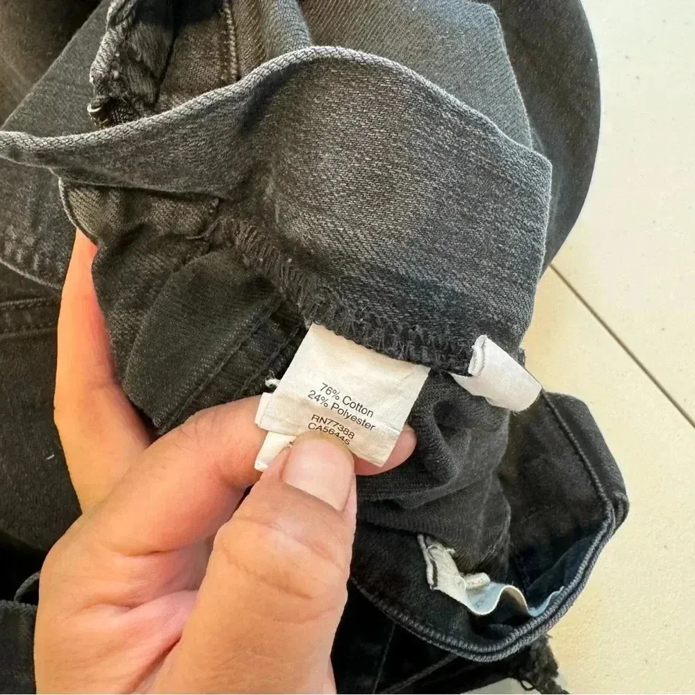 Madewell Skinny Overalls in Lunar Wash size xs - Image 10