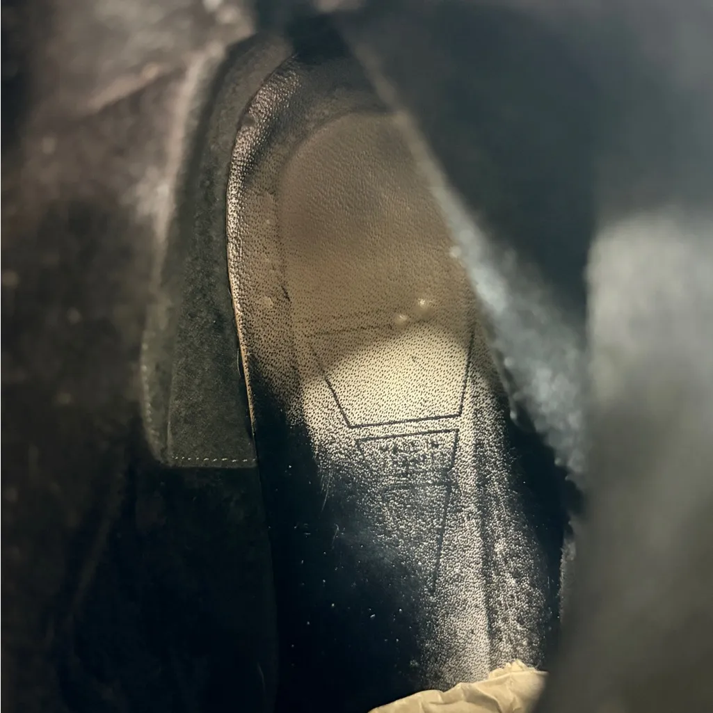 Made in France Stylish Black Leather Womens Short Booties - Image 8