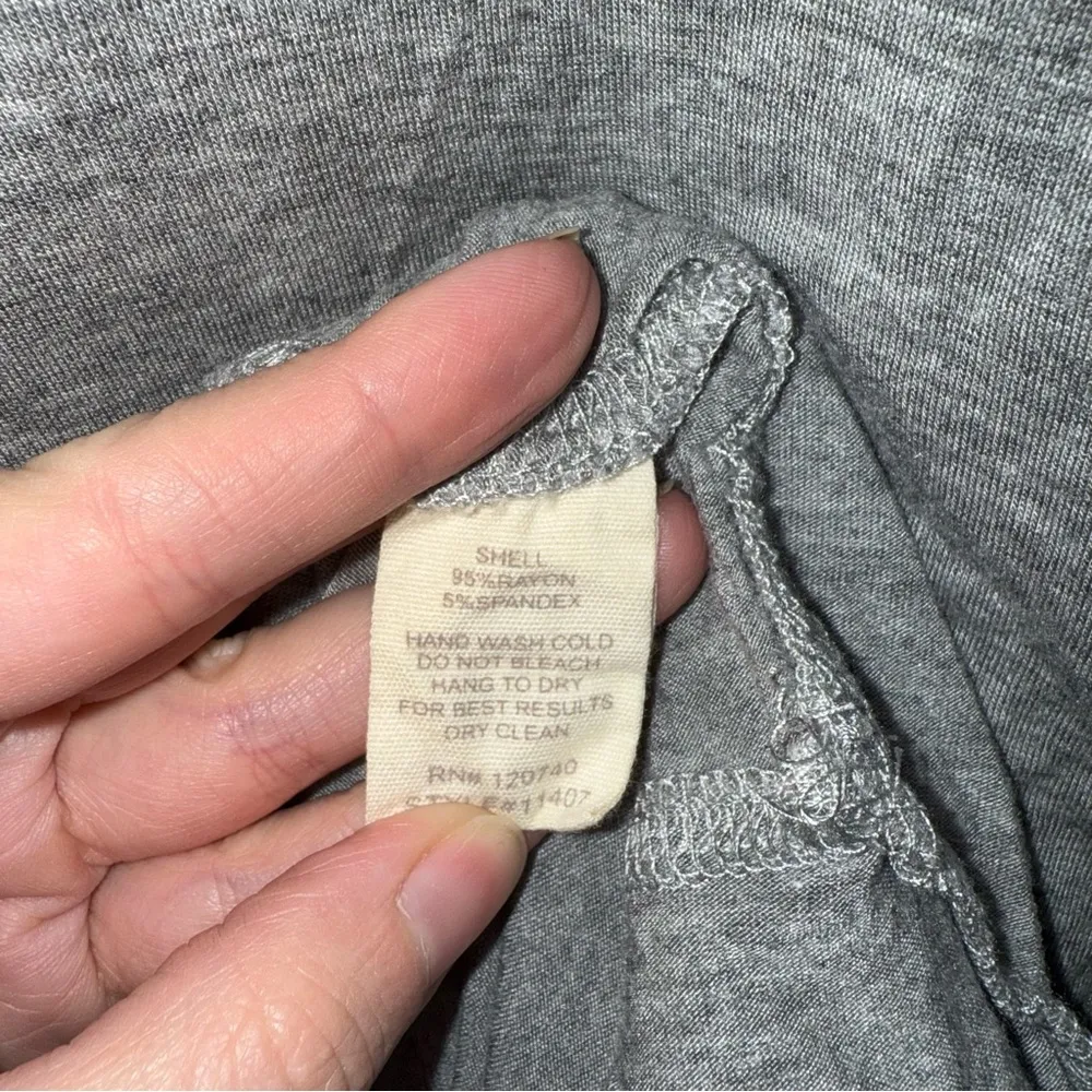 Gray Asymmetrical Tunic with Relaxed Fit Size undefined - Image 3