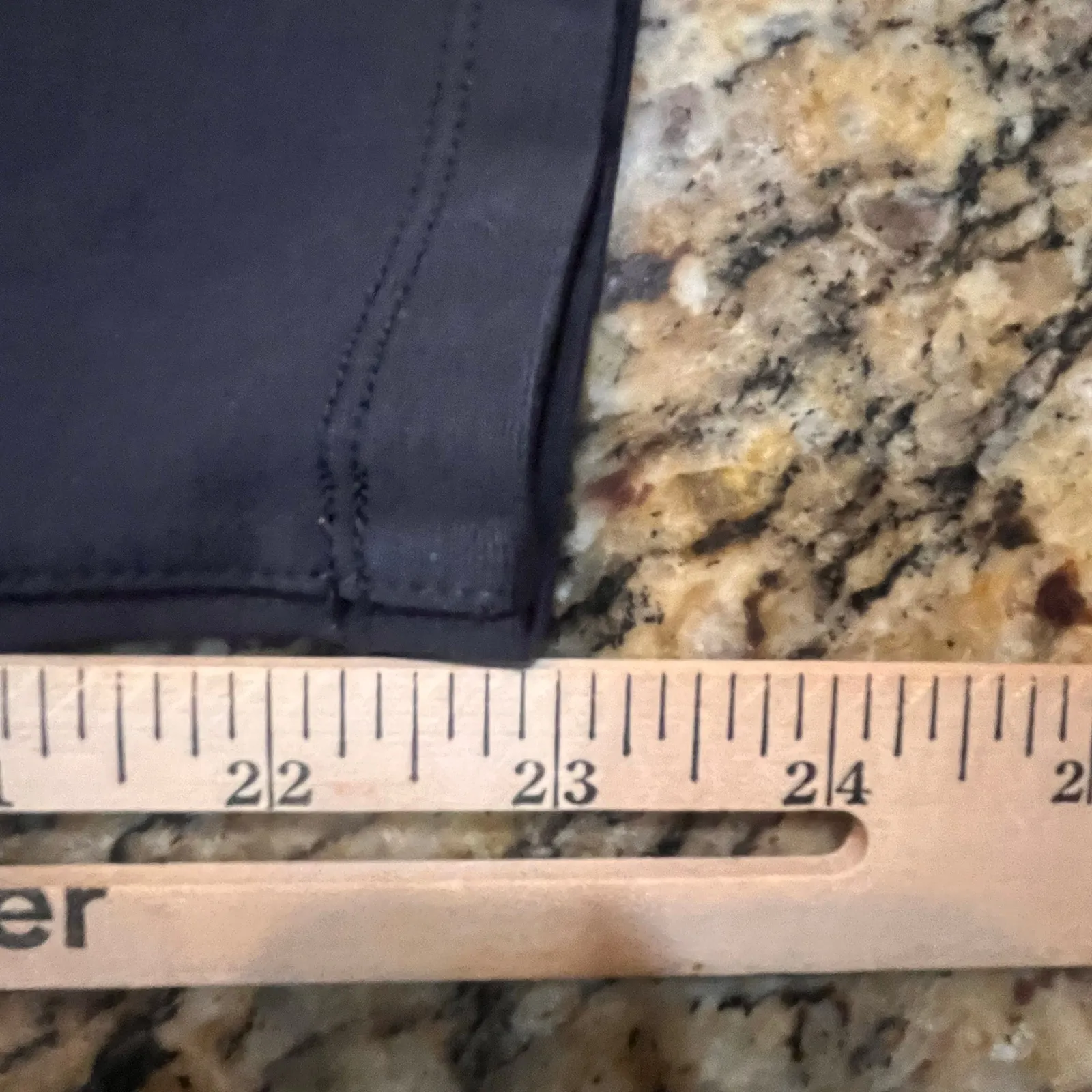 Liverpool Petite Navy Pants 10/30 Stretch Slim Fit Modern Classic Trousers Blue Size 10P - Image 4