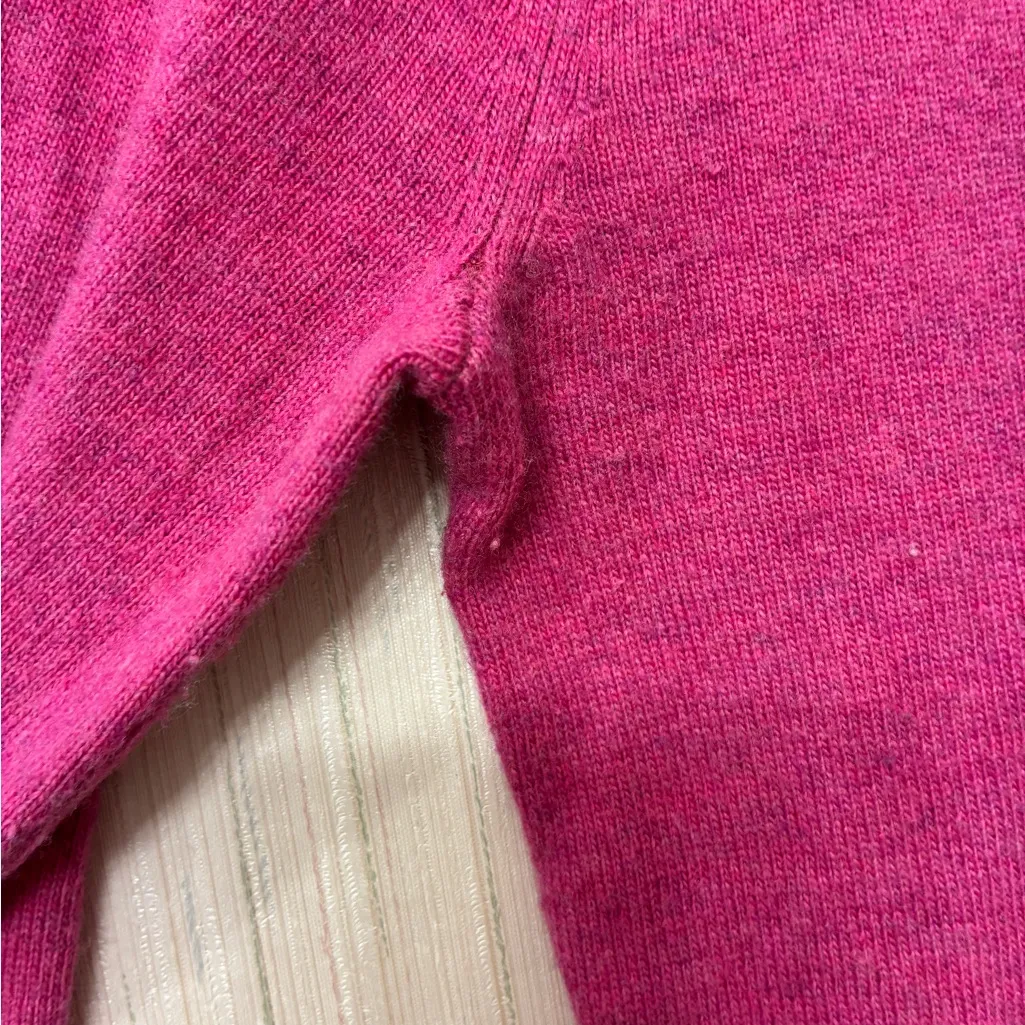 J. Crew cotton wool blend Teddie sweater, small Pink - Image 4