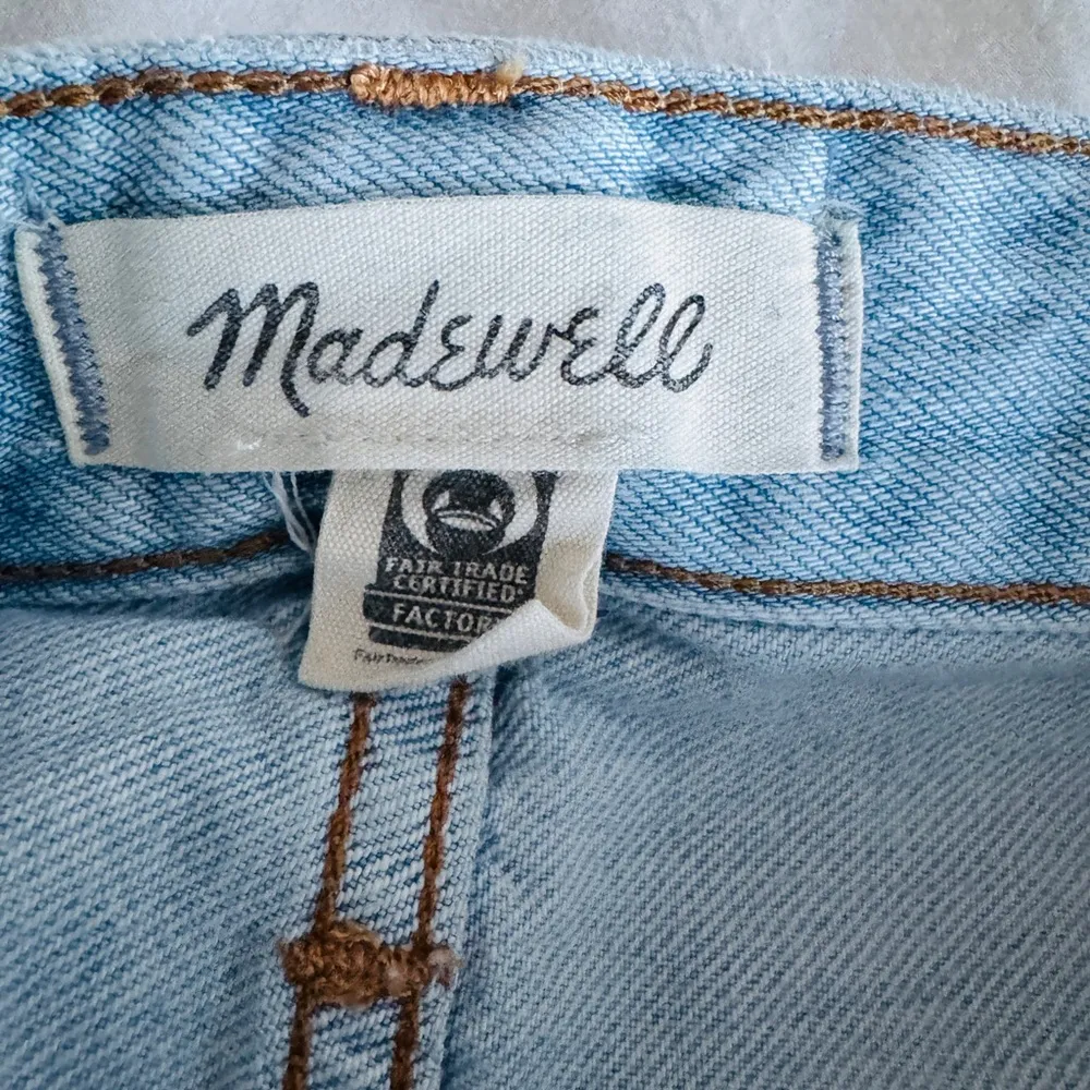 Madewell The Curvy Perfect Vintage Jean in Light Wash High Rise sz 26 K7526 - Image 5