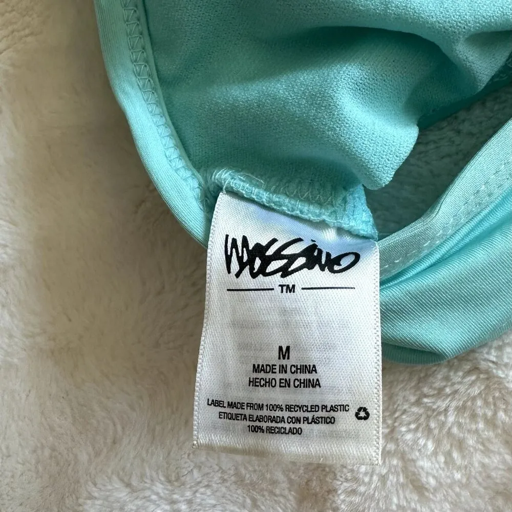 Mossimo Turquoise Blue Strappy Bikini Top - Image 2