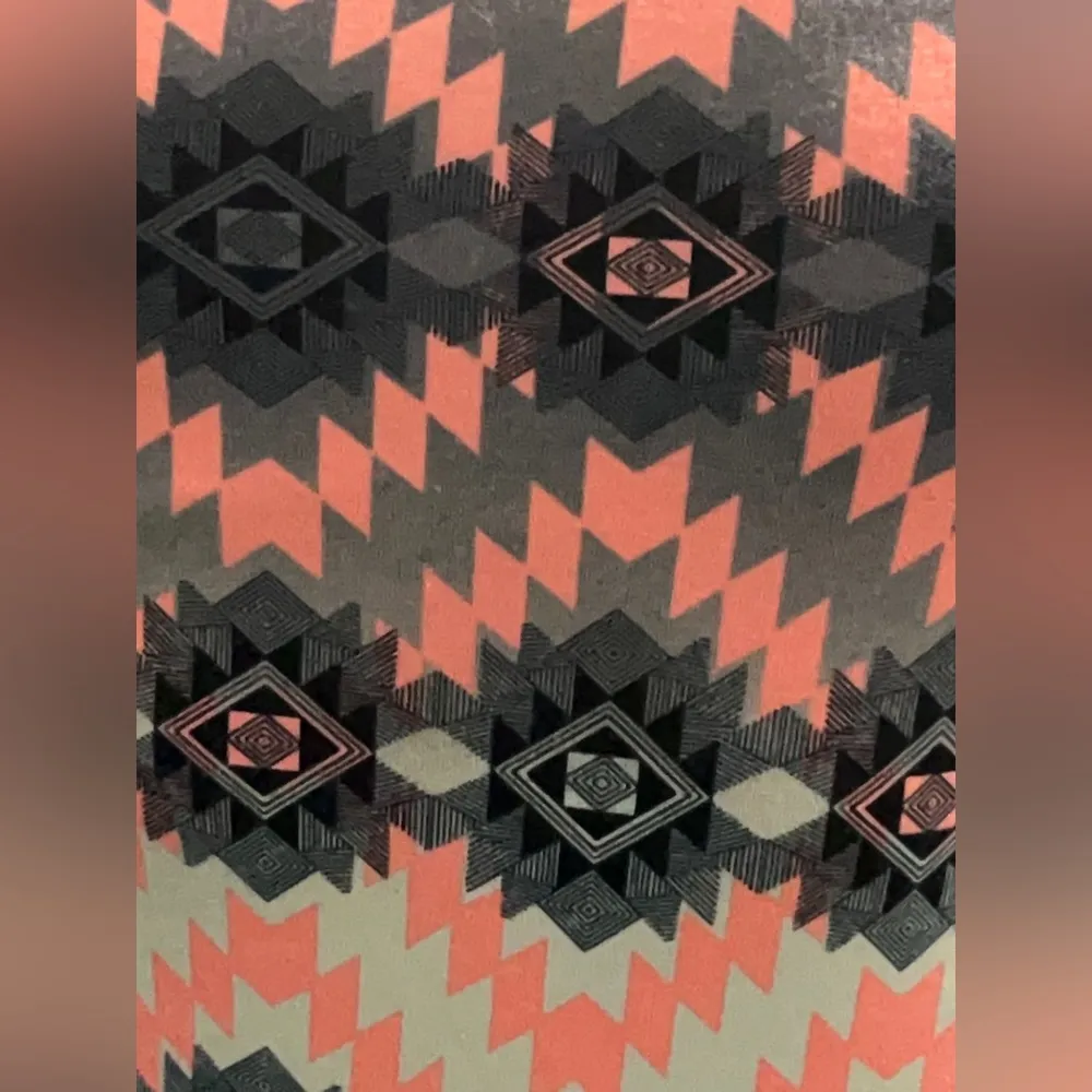 Dress tribal pattern coral pink - Image 3