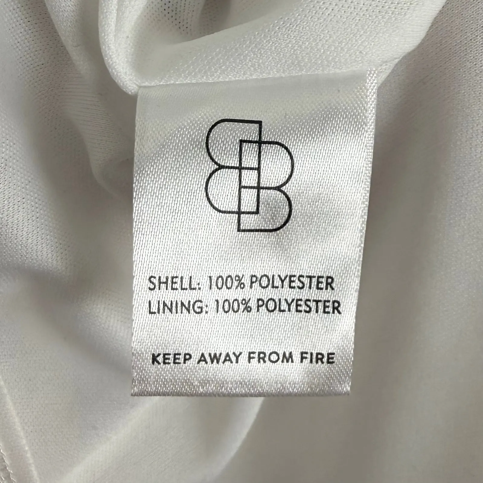 Baltic Born Katya White Ruffle Maxi Dress Chiffon Bridal Size Small - Image 7