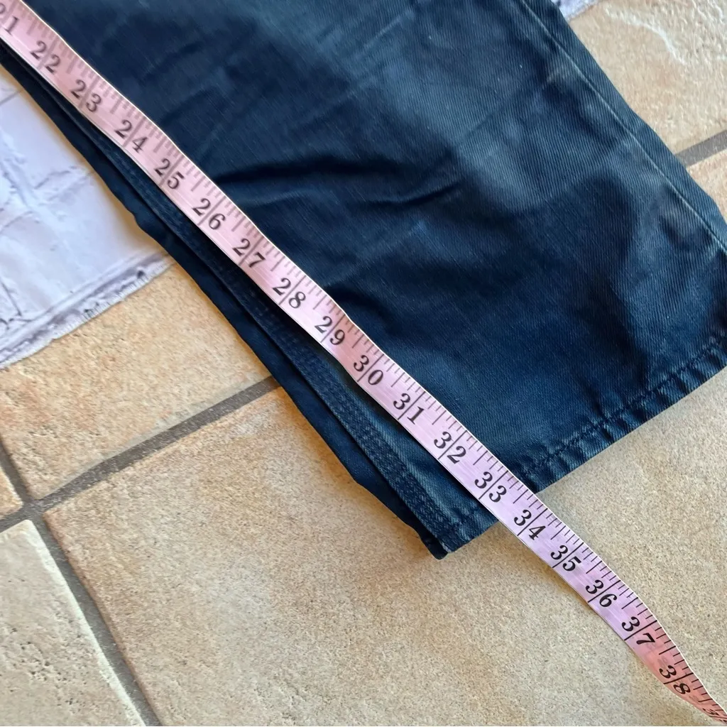 Guess Jeans Pants Blue Womens 32 Lincoln Slim Straight Western Cowgirl Casual - Image 7