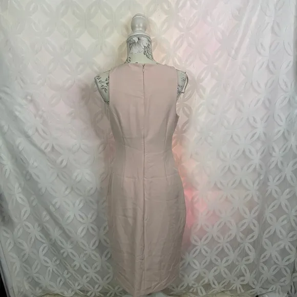 Bold Element Spring Lace Up Pink‎ Sheath Dress Size S NWT - Image 5