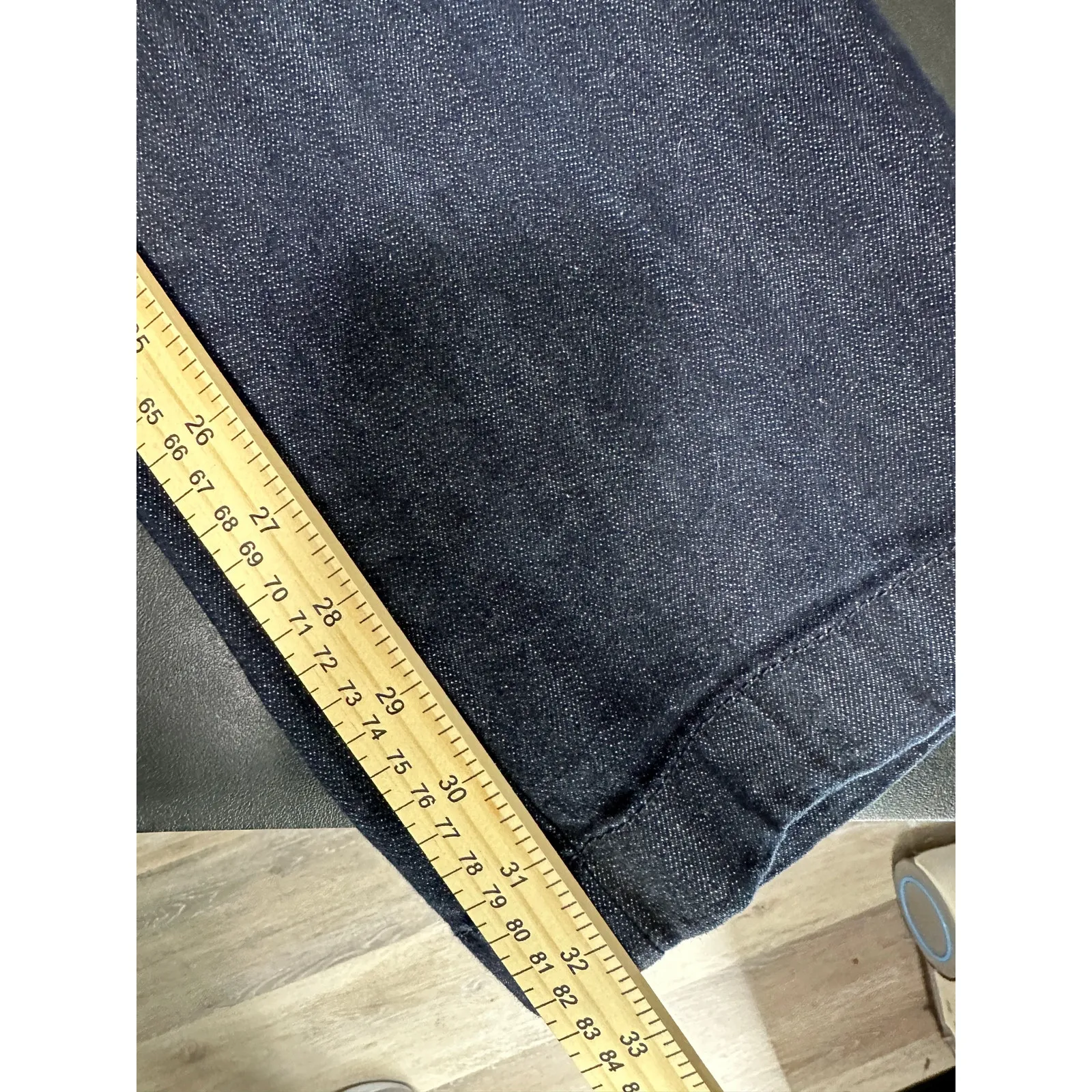 Ann Taylor Factory Jeans Women 0 Blue Dark Wash Denim Curvy Fit Just Below Waist - Image 9