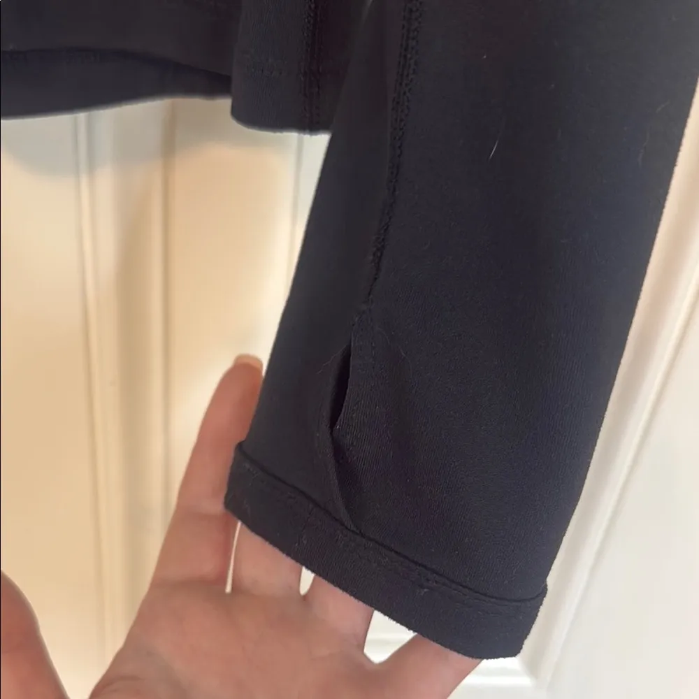 Wake Forest Nike Black Zippered Dri-fit Sweatshirt - Image 5