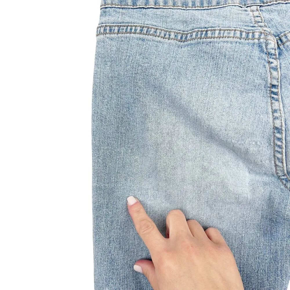 Vintage Y2K Tommy Hilfiger Jeans Capri Jeans Sz 26 - Image 5