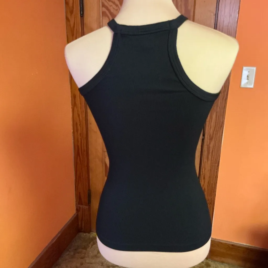 Nikibiki sexy black racer back tank top - Image 4