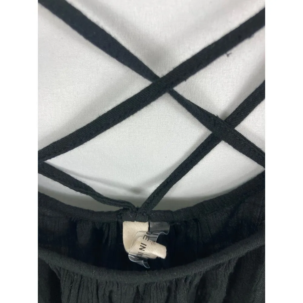 Elan Strappy Back Criss cross Flowy Coverup Dress Size Small - Image 4