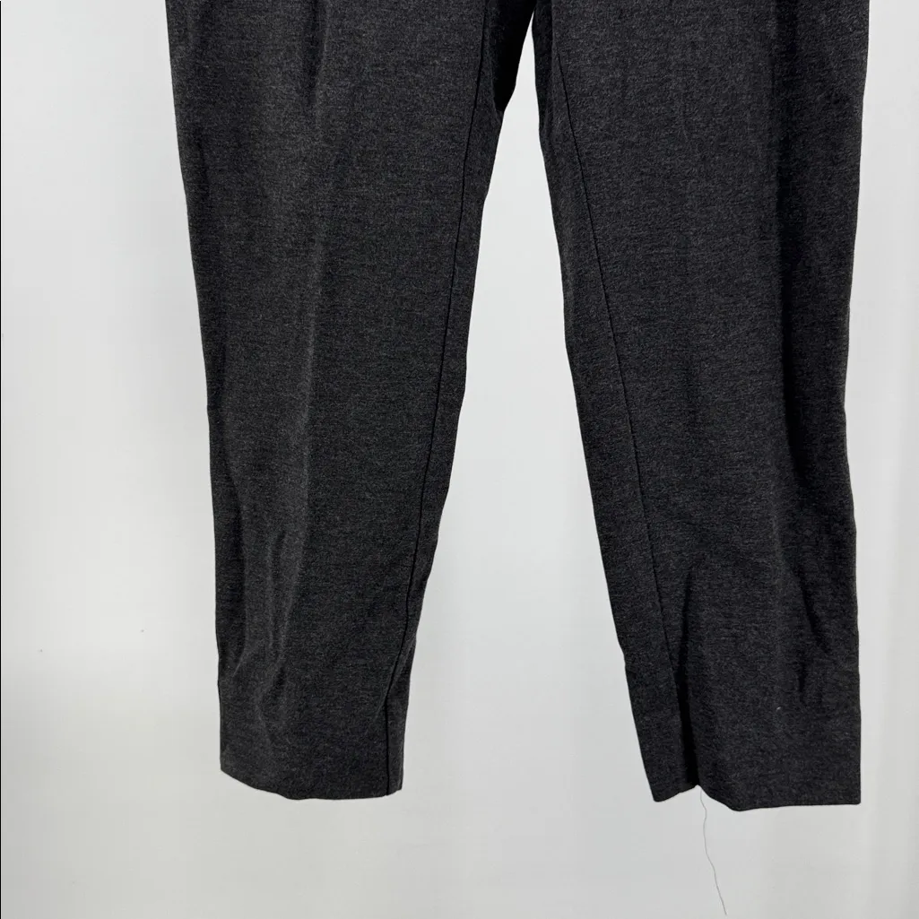 J. Jill Women's Charcoal Ponte Ankle Pants M stretch casual office neutral comfy Gray Size undefined - Image 7