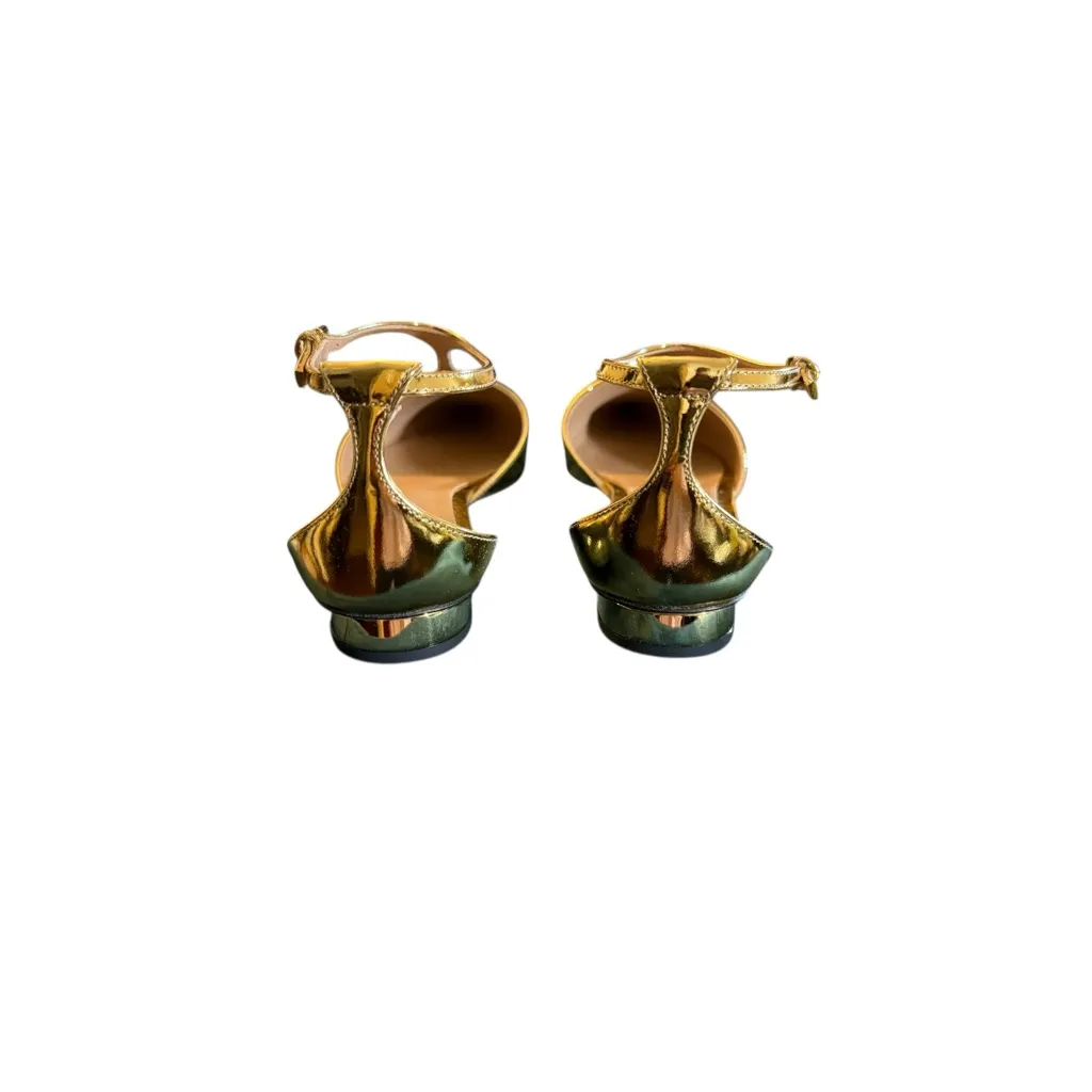 NWT & Box Bottega Veneta Patent Leather Rocket T-Bar Ballerina Flats EU 39/US 9 - Image 9