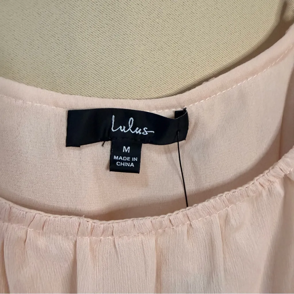 NWT - Lulus Blush Pink Top - Image 4