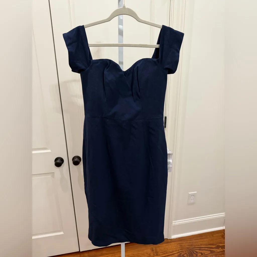 NWT Dress the Population Bailey Dress Midnight Blue Navy  Size M - Image 7